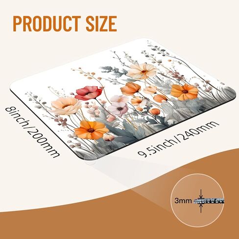 Cute Mousepad Computer Hot Pink Kawaii Cool Mousepad Aesthetic Checkered Girly Women Design Kids Girls Teen Pretty Modern Decorative Art Small Office MouseMat for Laptop in Kuwait