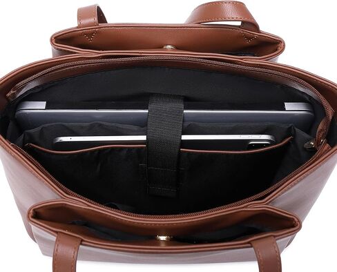 15.6 Inch Work Bags Waterproof Laptop Bag, Large Capacity Office Purse Computer Briefcase Durable Shoulder Bag in Kuwait