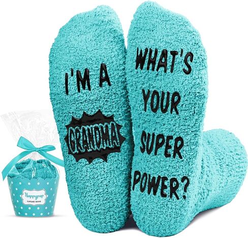 HAPPYPOP Mothers Day Gifts For Mom - Best Gifts For Elderly Mom, Mother Gifts Mama Gifts, Gifts For Moms Who Have Everything, Mothers Day Socks, Funny Mom Socks in Kuwait