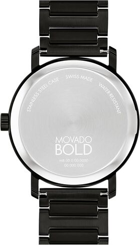 Movado Bold Evolution 2.0 Men's Watch - Swiss Quartz Movement, Stainless Steel Link Bracelet - 3 ATM Water Resistance - Luxury Fashion Timepiece for Him - 40mm in Saudi Arabia