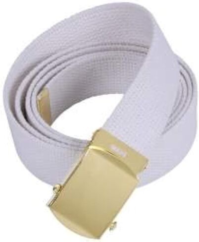 Rothco Military Web Belts, Black/Gold, 54" in Saudi Arabia