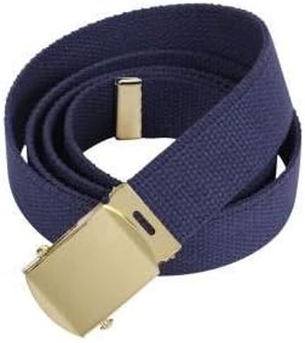 Rothco Military Web Belts, Black/Gold, 54" in Saudi Arabia