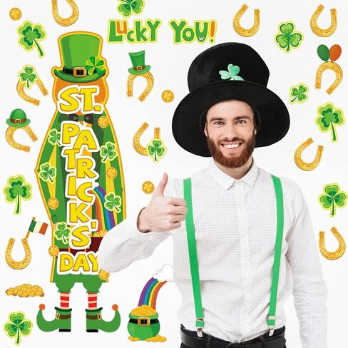 Marspark 42 PCS St. Patrick's Day Bulletin Board Set St. in Kuwait