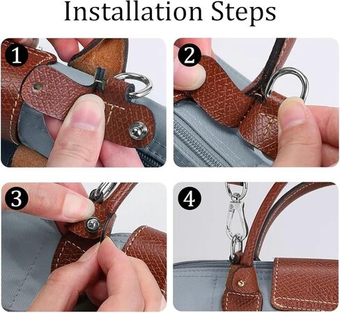Bag Strap Suitable for Longchamp Mini Pouch, Purse Crossbody Replacement Adjustable Shoulder Strap Conversion Kit in Kuwait