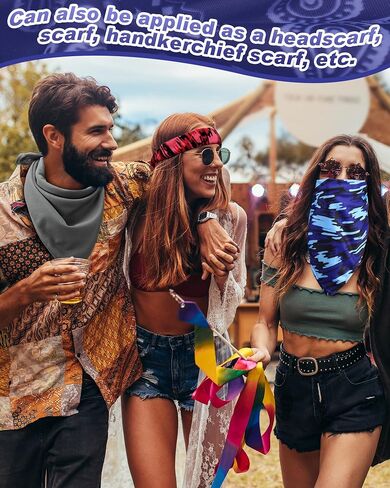 6 Pcs Paisley Cooling Bandana Bulk Cooling Skull Cap Cowboy Headband Unisex Neck Wicking Bandana for Men Women in Saudi Arabia