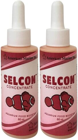Selcon American marine Aquarium Fish Food (2 Small Bottles = 120mL Total) in Saudi Arabia