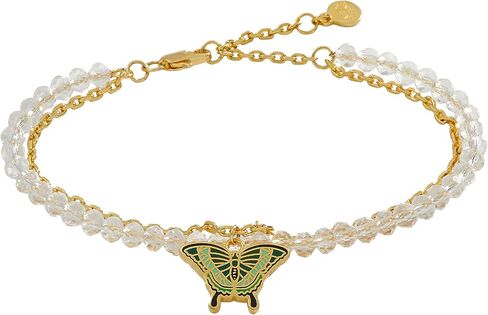 Alex and Ani AA747523SG,Monarch Butterfly Expandable Bangle Bracelet,Shiny Gold,Orange, Bracelets in Saudi Arabia