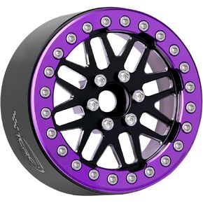 4PCS Aluminum 2.2 Inch Beadlock Wheel Hubs for Axial SCX10 Wraith RR10 YETI TRX4 VS4-10 Redcat Gen8 D90 1/10 RC Crawler Car Upgrades