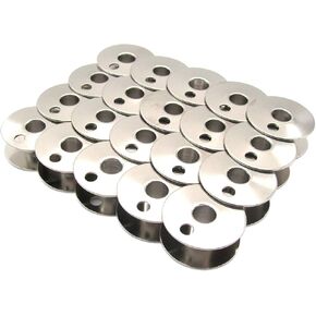 CKPSMS Brand - #203470 Steel BOBBINS Compatible with CONSEW 225 226RB 227 Singer 111W 212W JUKI LU-562 + (20 PCS)