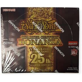 Yu Gi Oh! Quarter Century Bonanza Display