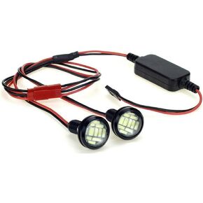 LED Light Headlight for Traxxas Slash REVO E-REVO X-MAXX RC Car+Transformer Set