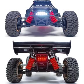 Front Rear LED Lights Kit for 1/5 XL DBXL 4WD 2.0 RC Crawler Car