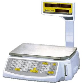 LS-100 60 LB Dual Range Fast Reliable Price Computing Printing Scale, LED & Alpha Large LCD, NTEP, Heavy Duty, Easy To Program & USE