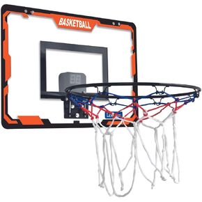 LEXiBOOK, Interactive Basketball Hoop, Score Counter, Sound Effects, Basketball, Pump Included and Installation kit Included, JG920