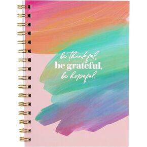 Erin Condren Inspired Collection - A5 Gratitude Journal - Coiled Binding- Inspired