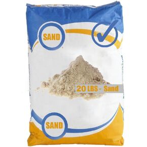 Play Sand - Bag of Sand, fine Sand, 20 LBS