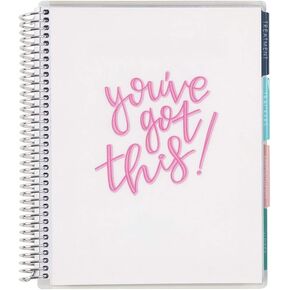 Erin Condren 7" x 9" Spiral Coiled Notebook - Medical Treatment Planner - Prompted Notebook - Features Tabbed Sections, Surgery Prep, Questions for Doctors, 160 Pages, 80 Sheets