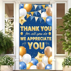 We Appreciate You Door Cover Employee Appreciation Decoration Thank You For All You Do School Office Staff Door Decor