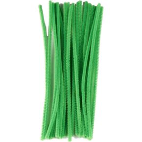 Touch of Nature Chenille Stems 6mmx12" 25/Pkg - Kelly Green