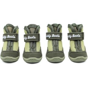 Dog Shoes for Small Dogs – Waterproof, Anti-Slip, Soft & Flexible Paw Protectors for Hot Pavement, Rain & Snow, All-Season Dog Boots for Outdoor Adventures,(Size 3: 1.89'' x 1.65'')