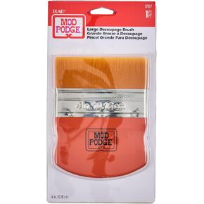 Mod Podge Gold Brush Applicator 4-Inch, 12917 Taklon, 1 Pack
