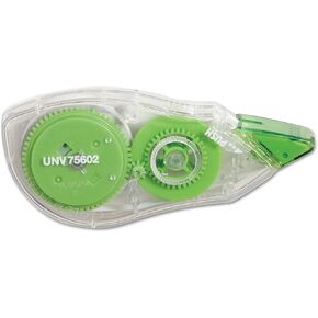 Universal 75602 Correction Tape with Two-Way Dispenser, Non-Refillable, 1/5-Inch x 315-Inch, 2/Pack