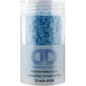 Diamond Dotz 2.8MM 12G Cylinder Aegean Blue - Freestyle Diamond Painting Beads, Diamond Art Beads, Replacement Drills, Loose Gems for DIY Crafts and Art Projects