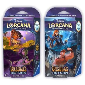 طوابق بداية: كل من Sapphire & Steel (Anna & Hercules) و Amber & Amethyst (Mirabel & Bruno) (طابقين) لـ Lorcana TCG: عودة أورسولا