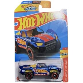 Hot Wheels Baja Truck Blue Let's Race 3/5