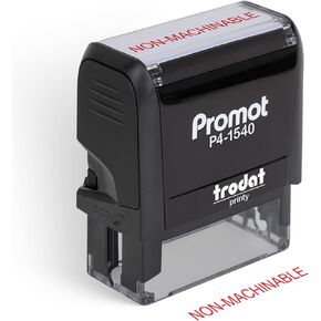 Promot Non-Machinable - Self Inking Rubber Stamp - Ink Stamps