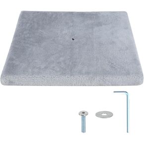 Dimaka Cat Scratching Post Replacement Base,Covered with Soft Plush Base,Suitable for M8 Screws Cat Tree,Cat Scratcher Indoor for Cats and Kittens