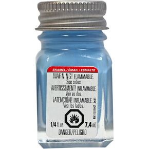 Enamel 1/4 oz Flat Sky Blue