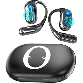 AI Language Translation Wireless Earbuds, 3-in-1 Translator Earbuds Real Time Headphones 144-Languages Translation, Fit iOS&Android, Ideal for Travel Business Learning Mother's Day, Initial A