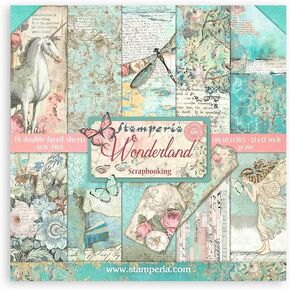 Stamperia Intl Scrapbooking Paper, Multi 10 Count(Pack of 1)