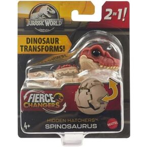 Jurassic World Fierce Changers Hidden Hatchers Dinosaur Transforms 2 in 1 (Spinosaurus)