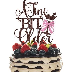 كعكة من Tini أقدم من الكعكة ، إسبريسو مارتيني كعكة عيد ميلاد توببر ، ديكور حفلة عيد ميلاد صغيرة ، إسبرسو مارتيني ببكالوريوس حفل زفاف ، بريق بني in Kuwait