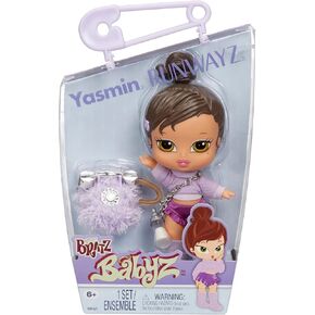 Bratz Babyz Runwayz Yasmin Collectible Fashion Doll with Real Fashions