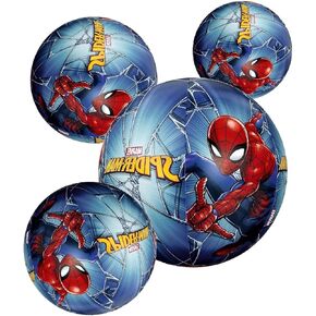 USA Spider4Kids Large Beach Ball 20" Inch 4PACK Bundle, Beach Ball for Boys & Girls. Beach Toys for Kids & Toddlers, Pool Games, Pool Toy 2+