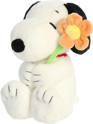 Aurora® Timeless Peanuts® Snoopy Animation - الشخصيات الكلاسيكية - ذكريات دائمة - مع زهرة 11 بوصة in Kuwait