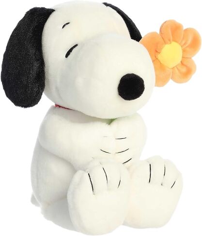 Aurora® Timeless Peanuts® Snoopy Animation - الشخصيات الكلاسيكية - ذكريات دائمة - مع زهرة 11 بوصة in Kuwait