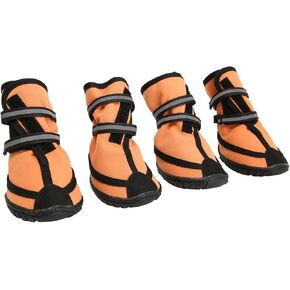 VINGVO Dog Protector Dog Boots XL Orange