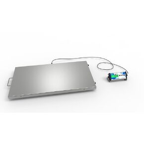 37 x 20 inch Large Weighing Platform, Stainless Steel Heavy Duty, Industrial Use, Pet Scale, 330lb x 1.6oz High Accuracy, LCD Display, Multi-Functional Digital Shipping Postal Scale