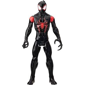 Spider-Man Marvel Venomversus Titan Hero Series Miles Morales Action Figure ، 12 بوصة (30 سم) شخصيات سوبر بطل ولعب الأطفال الذين تتراوح أعمارهم بين 4+