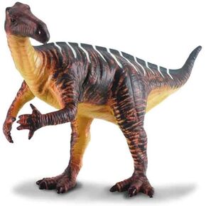CollectA Prehistoric Life Iguanodon (Brown) Vinyl Toy Dinosaur Figure
