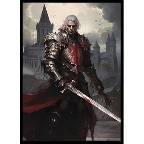 Vampire Knight Game Card Sleeves 102 Pack – Perfect Fit for MTG Vampire Commander Decks - Premium Card Sleeves for Magic The Gathering