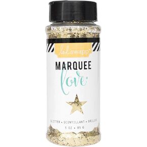 American Crafts 369542 Chunky Glitter Jar, 3 oz., Gold