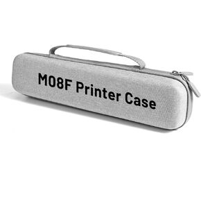 M08F Portable Printer Case - Sturdy EVA Travel Bag, Compatible with Itari, PhoPRT, COLORWING, Odaro, Phomemo Portable Printer and HPRT MT800 Thermal Printer, Lightweight