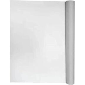 Cotton Canvas White Arts Canvas 17.7x158in Wide (44.8 cmx 4m Roll) ， 510g Primer Oil Painting, Used for Painting Acrylic Oil and watercolorand Oil Painting Art Supplies