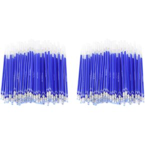200pcs Fabric Marker Pen Refill Heat Erasable Fabric Pens Heat Erasable Fabric Marking Pens Auto Vanishing Pen for Tailors Sewing and Quilting Dressmaking