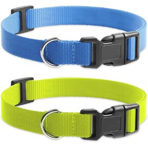 E Collar Replacement Strap, 3/4 Inch Stylish & Comfortable Christmas Dog Collar with Sturdy Buckle,PetSafe Bousnic Sportdog Garmin Replacement Collar for Small Medium Large Dog Boy Girl(2 Pack)